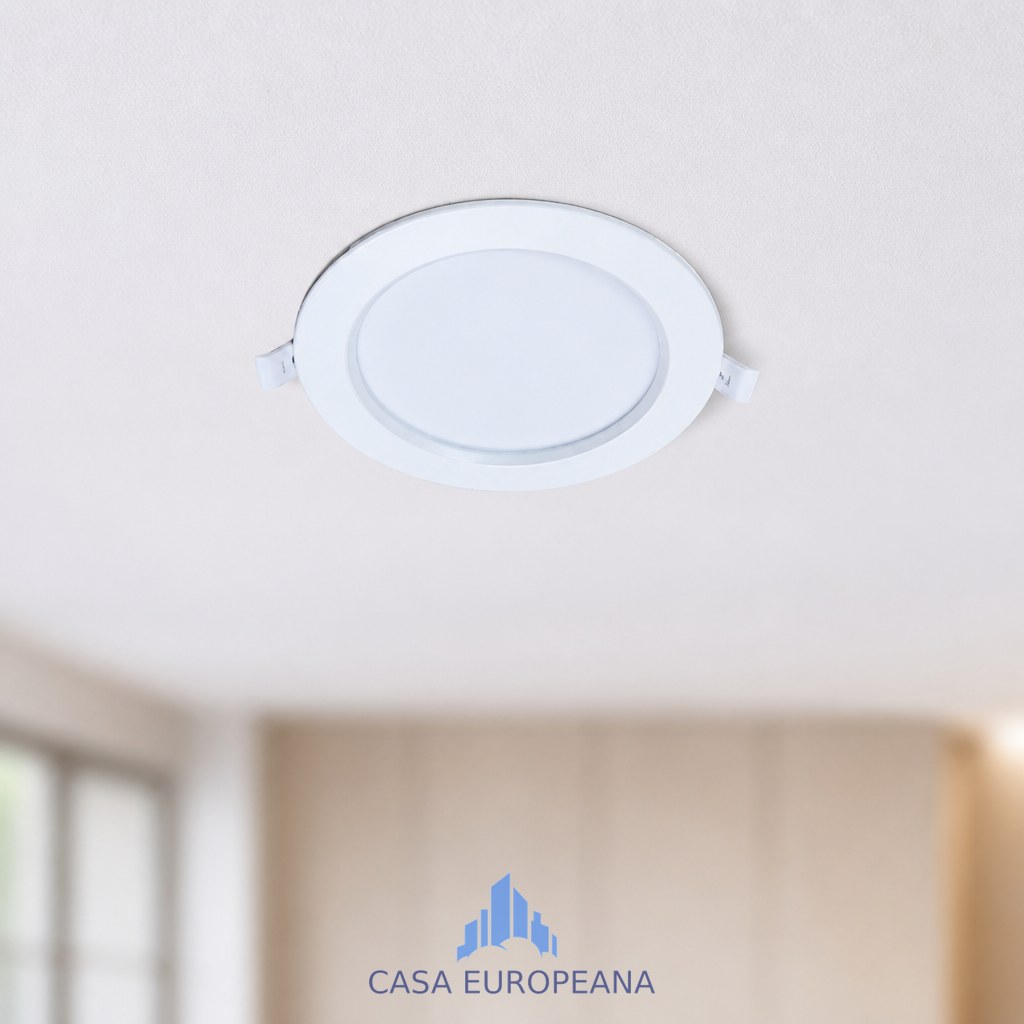 Corp de ilum LED 9W 6500K rotund inc 13728 CG