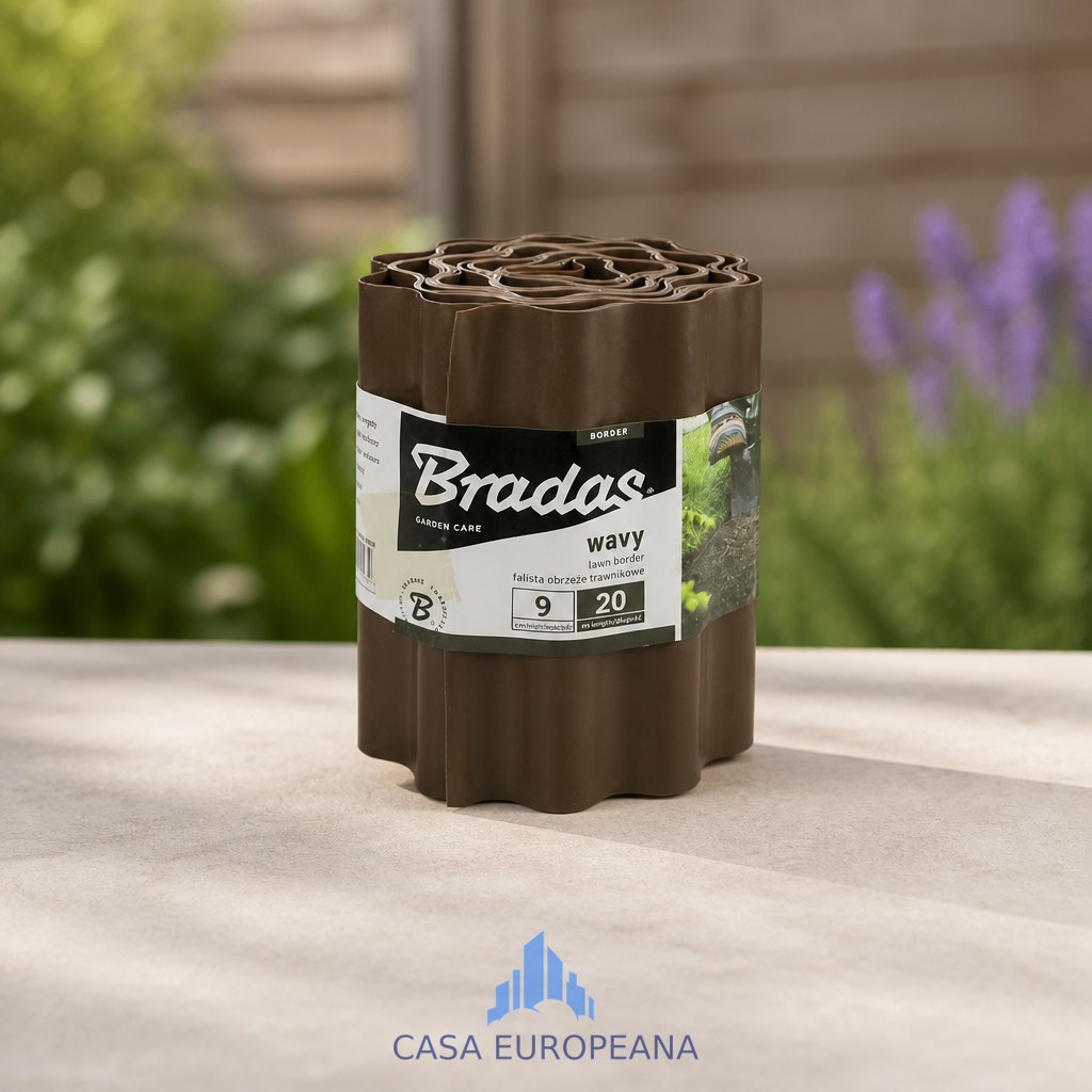 Gard palisada cafeniu 9mx20cm OBFB0920 AC