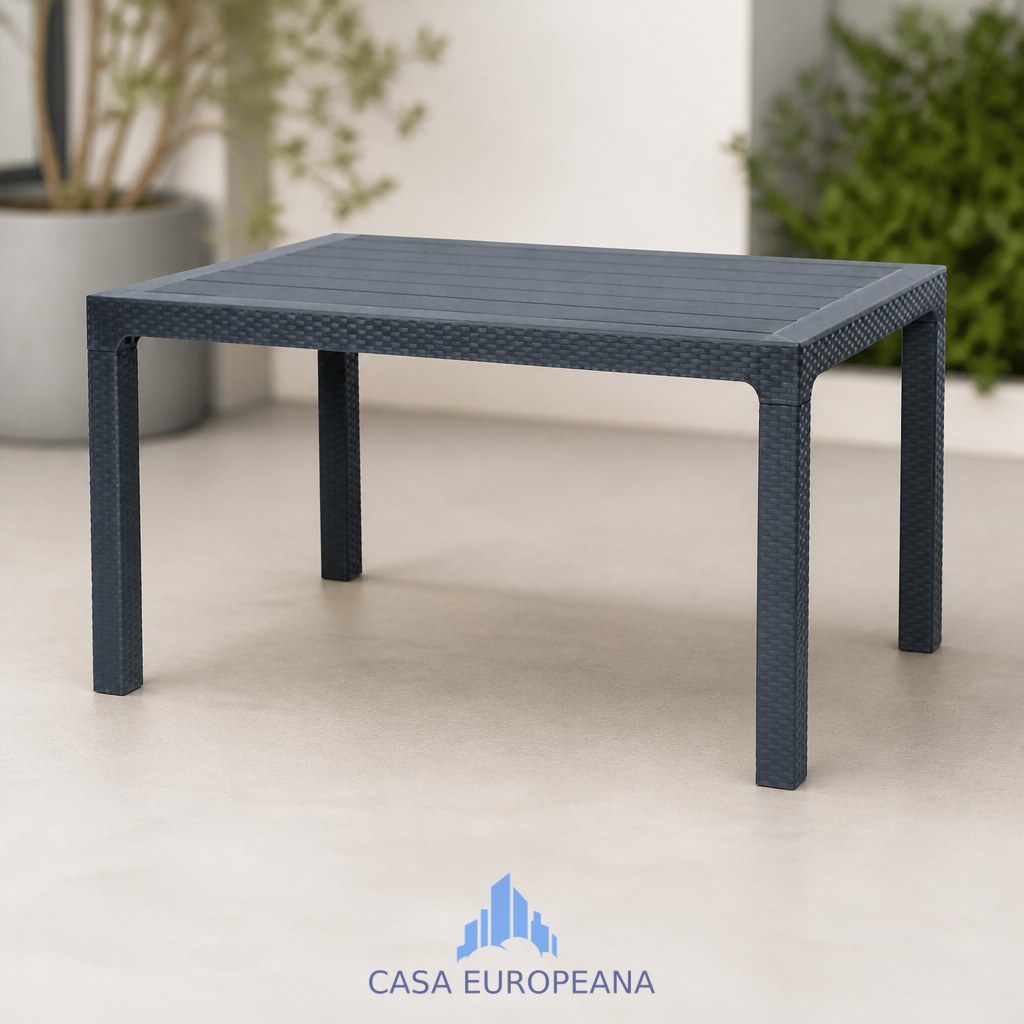 Masa Rattan 90x150  f/sticla