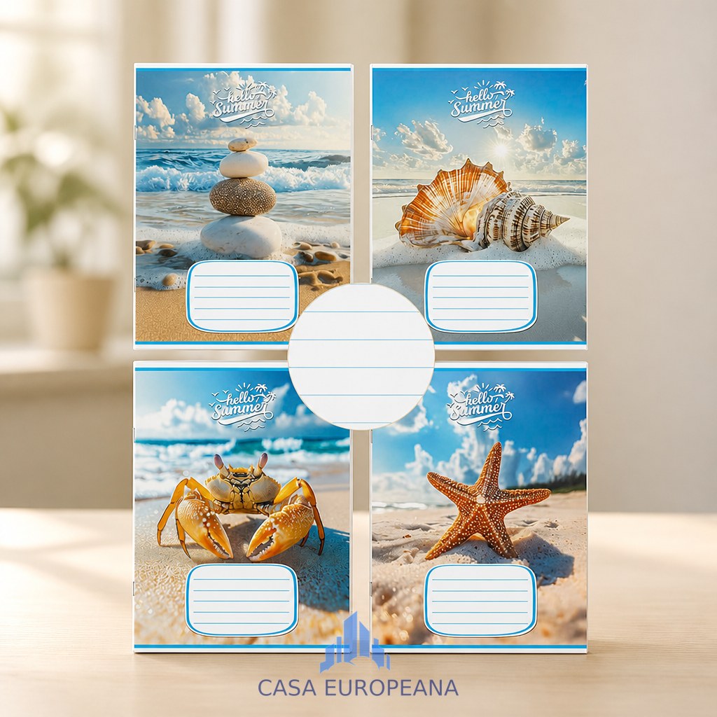 Caiet TehnoGrafica A5 60foi linie1400986
