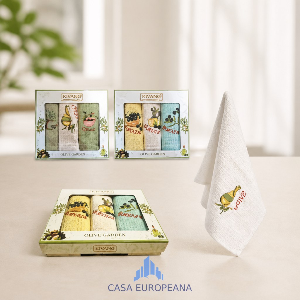 Set prosoape bucatarie 5buc 40x40 GF-01