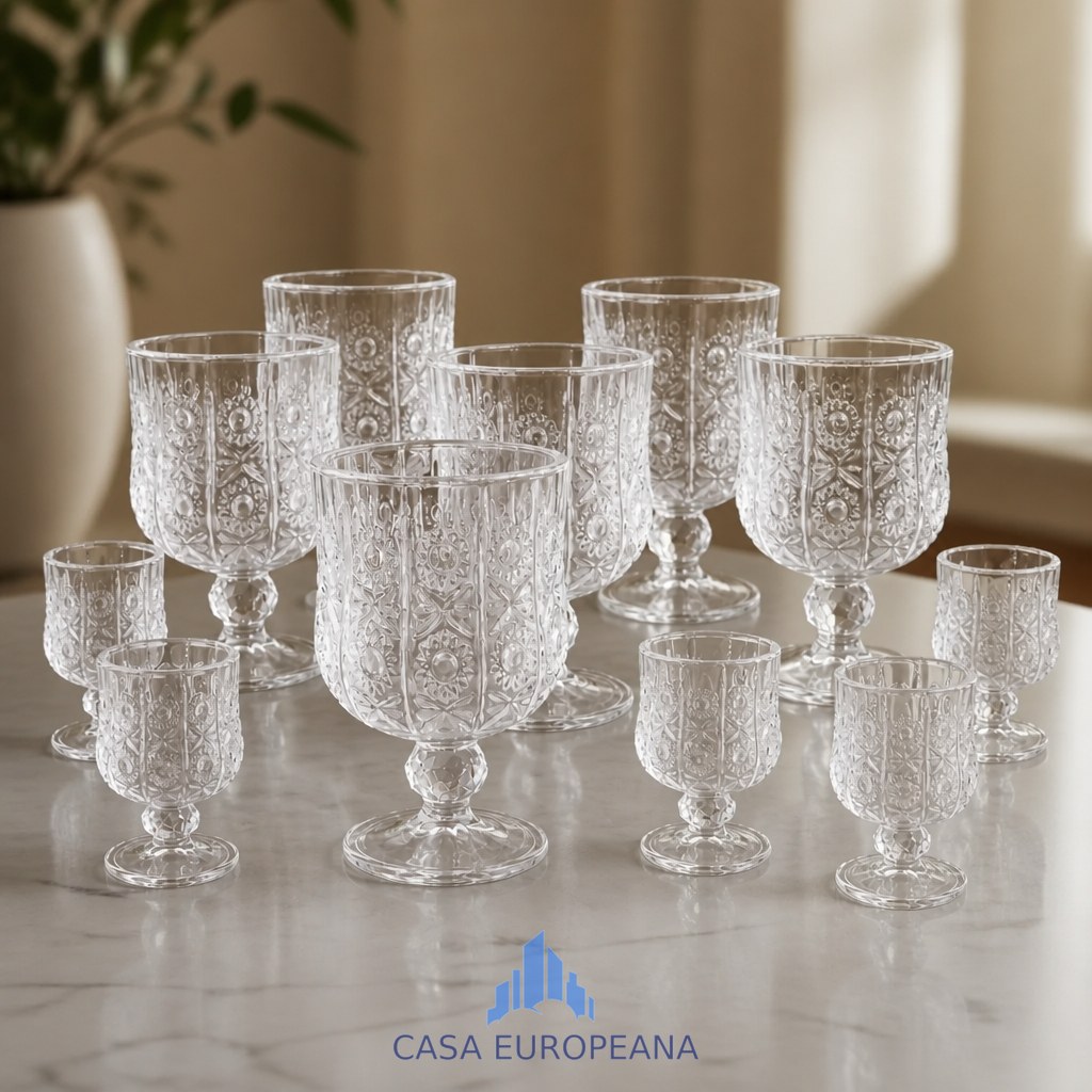 Set pahare 6+6buc 611-12A/801-12 RI