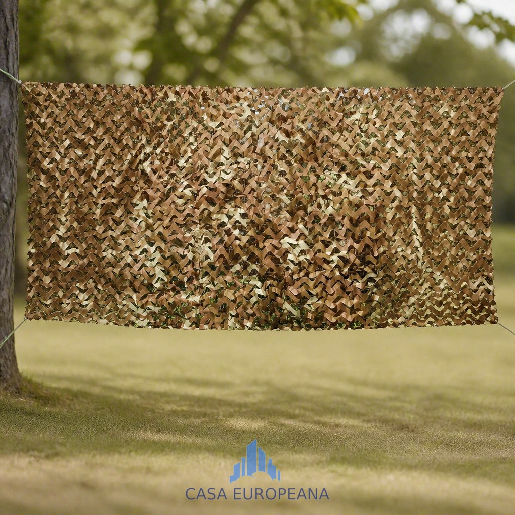 Plasa camuflaj aprox 4x5m maro 385755
